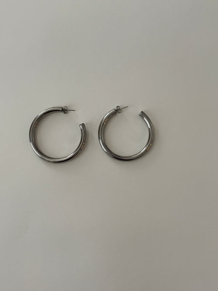 Dainty Stud Vintage Earrings - Sterling Silver