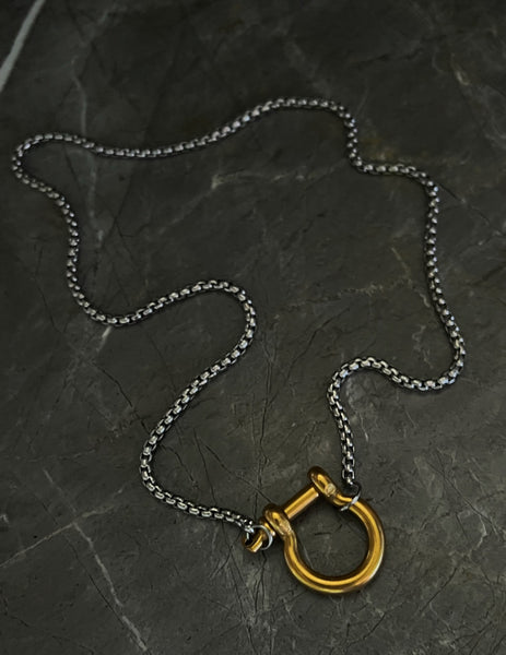 Annabell Lee Modern Necklace -24k Gold