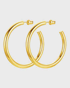 30mm James Hoops -18k Gold