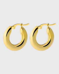 Darla Hoops 20mm (24k Gold)