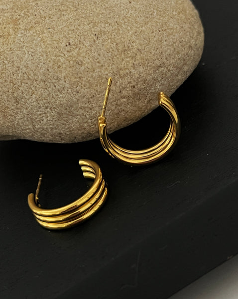 Dolly Earring -24 K Gold