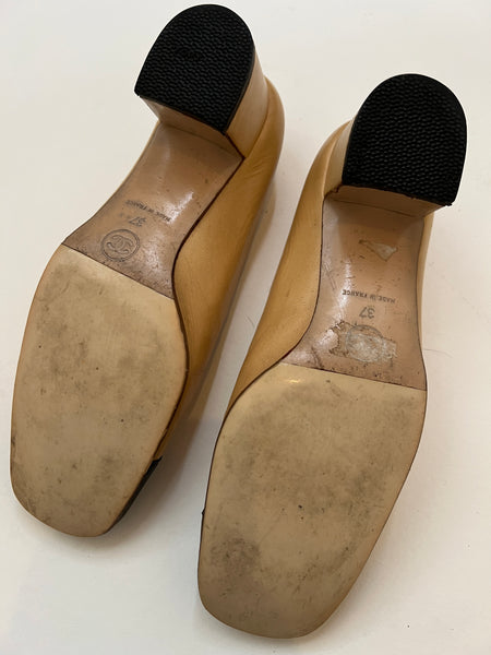 Chanel shoes in women size 37 Two Tone