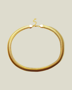 Herringbone Bracelet- 24K GOLD