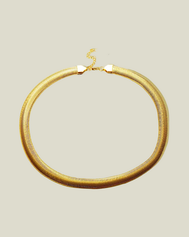 Herringbone Bracelet- 24K GOLD