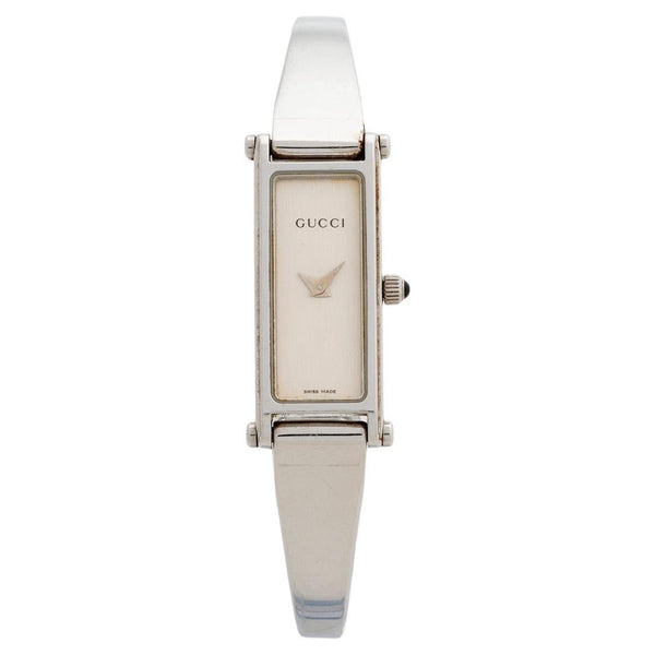 Gucci 1500L Silver Stainless Steel Watch