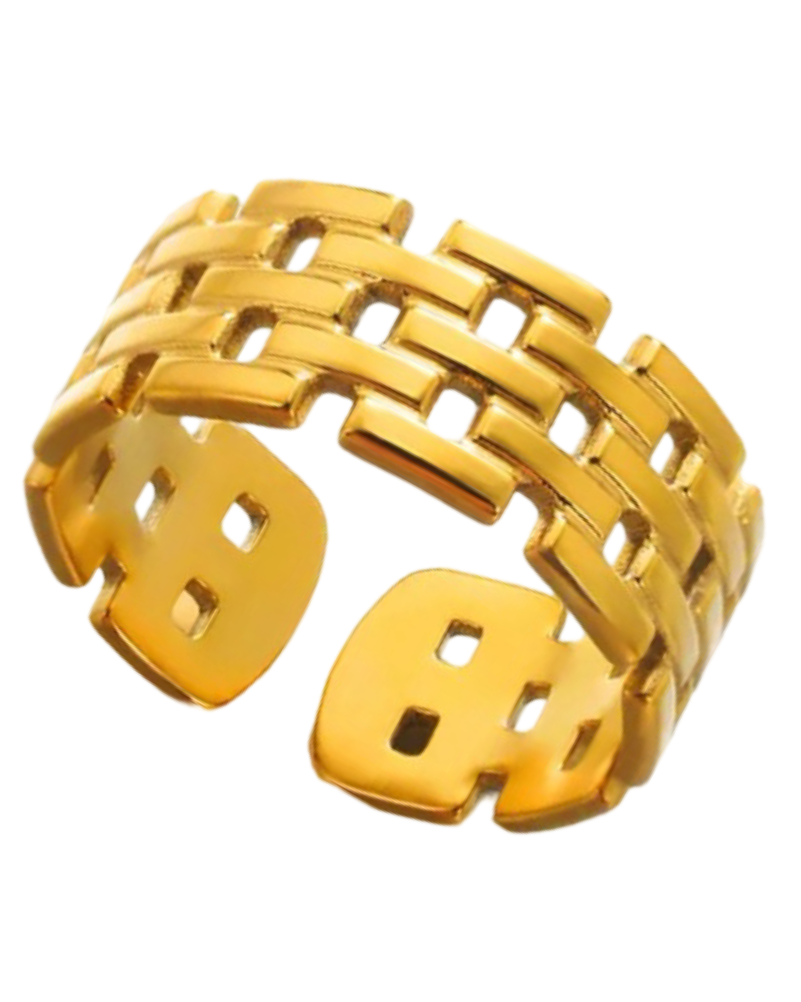 Evynn Adjistable Ring (18k Gold)