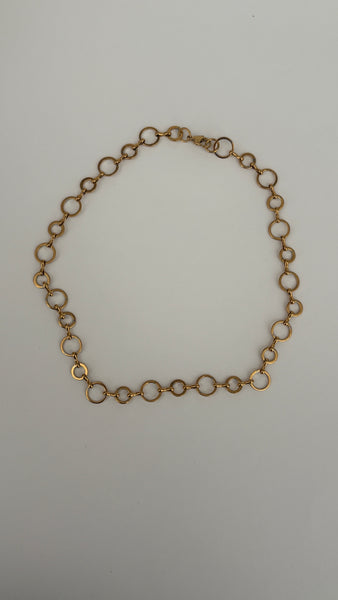 Sample Chain Necklace  -24k Gold
