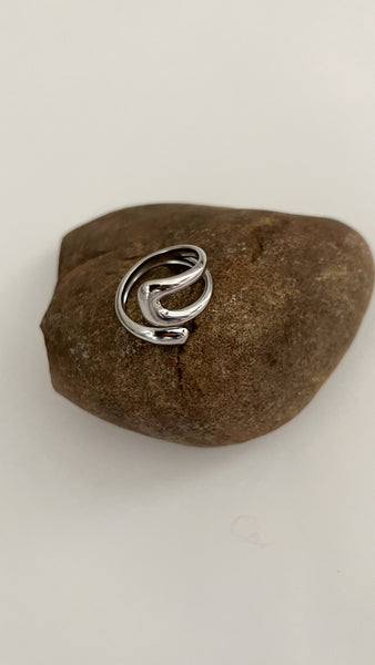 Mel Adjustable Ring -Sterling Silver