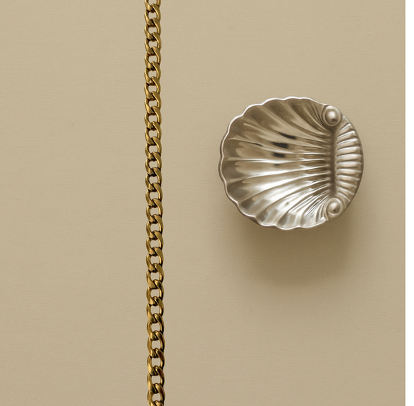 Gold Chain Bracelet-24K Gold
