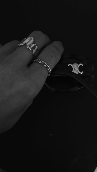 Sample Adjustable Ring Silver