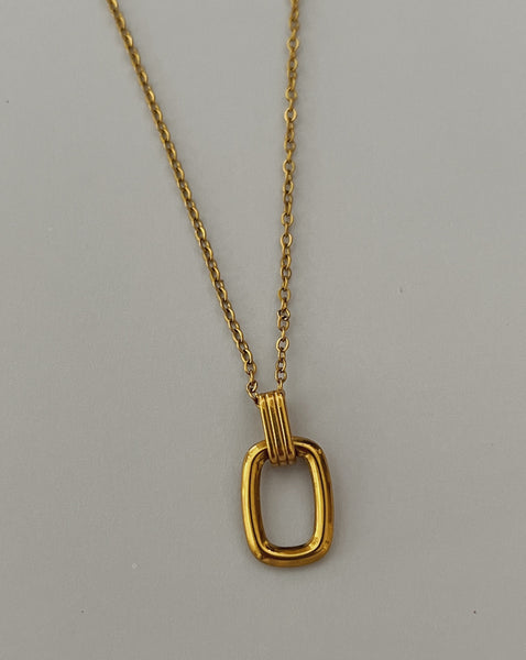 Nora Necklace -24k Gold