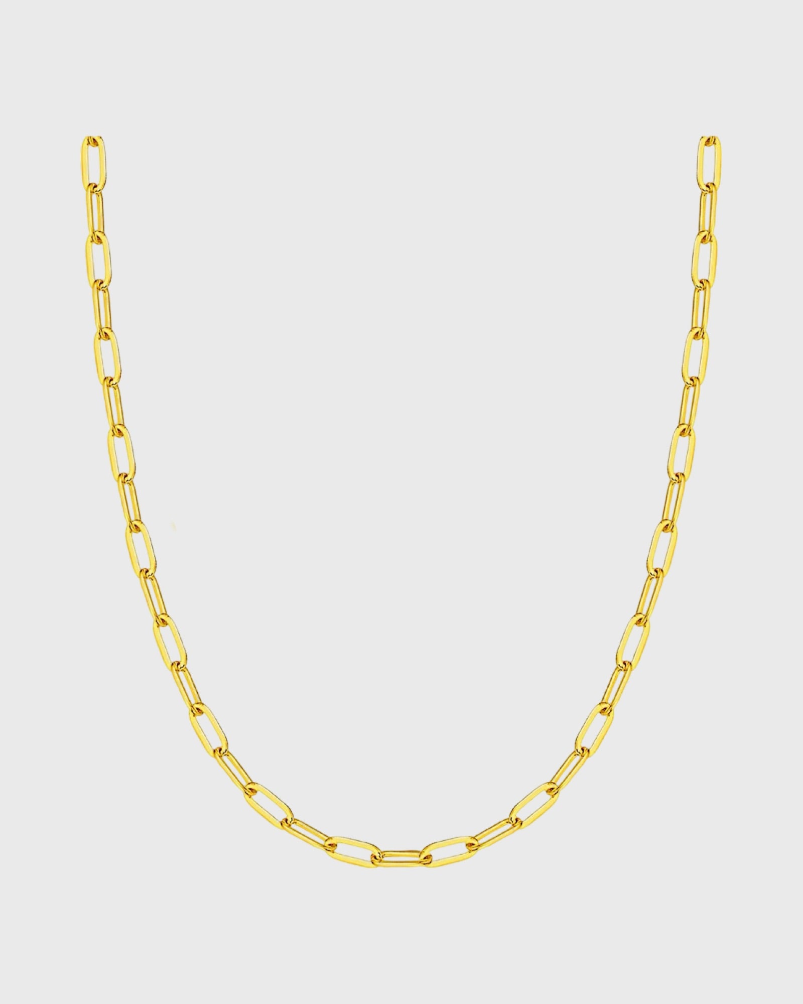 Sammy Stacing Chain -24K Gold