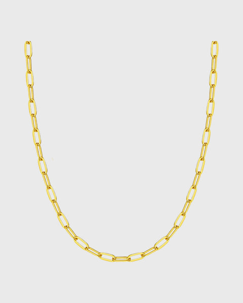 Sammy Stacing Chain -24K Gold