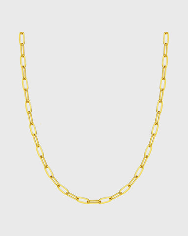 Sammy Stacing Chain -24K Gold