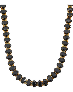 Manhattan Stone Necklace (24k Gold)