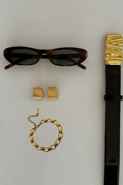 Jolene Bracelet Set-24K Gold