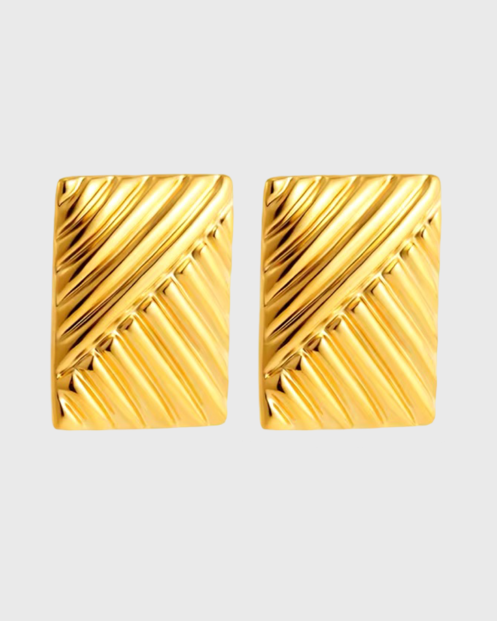 Eva Vintage Earrings - 24K Gold