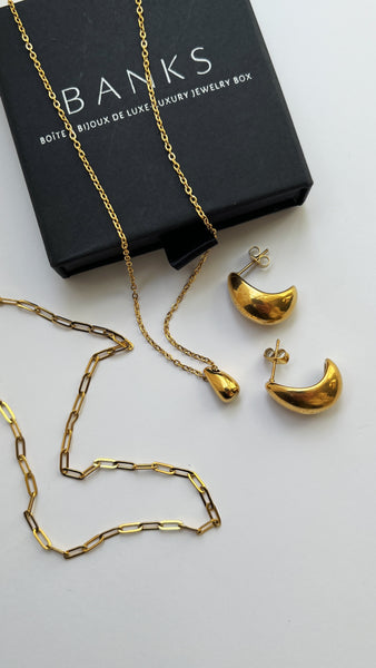  Amosfun 1 Roll Cross Chain Gold Chain for Jewelry