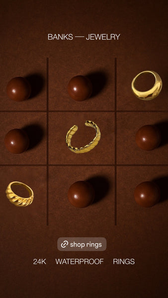 New Dome Ring (24k Gold)