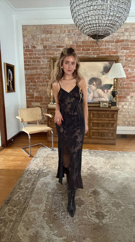 Navy Oscar Vintage Slip