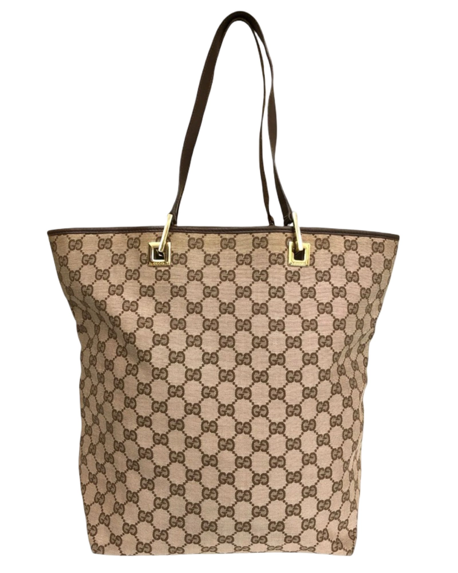 Vintage Gucci GG Canvas Tote Bag