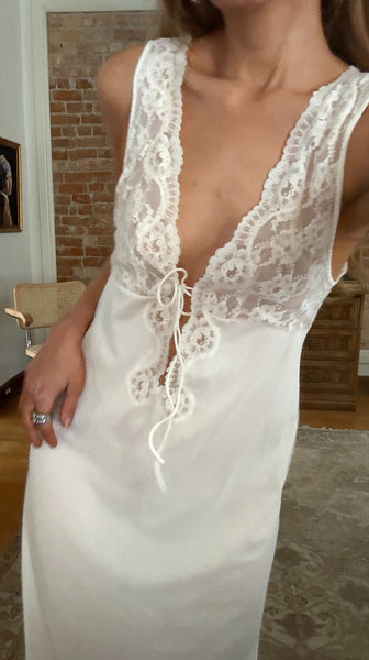 Two Piece Sacks Vintage Lace Slip