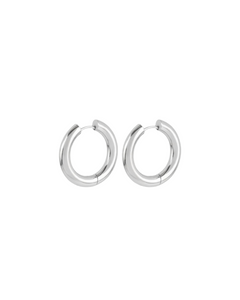 10mm  Stacking Huggies (Silver)