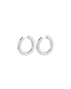 10mm  Stacking Huggies (Silver)
