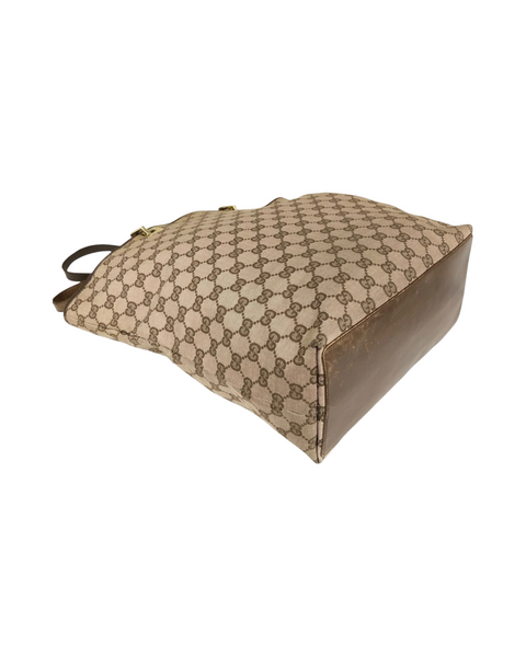 Vintage Gucci GG Canvas Tote Bag