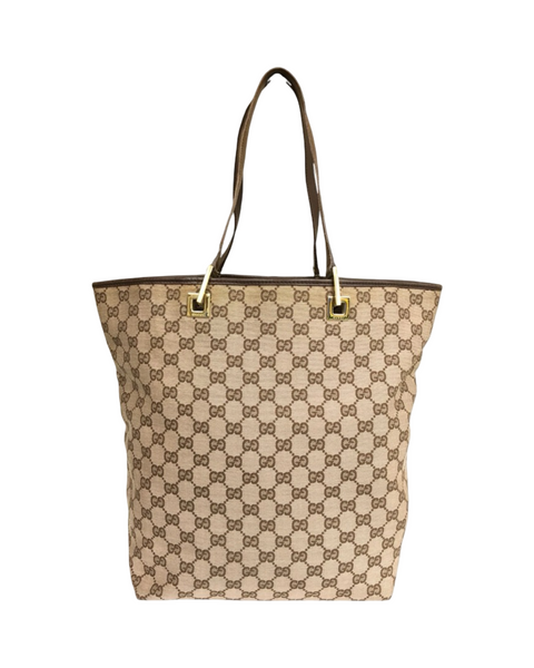 Vintage Gucci GG Canvas Tote Bag