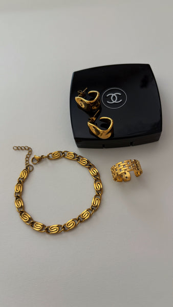 Edna Bracelet 24K GOLD