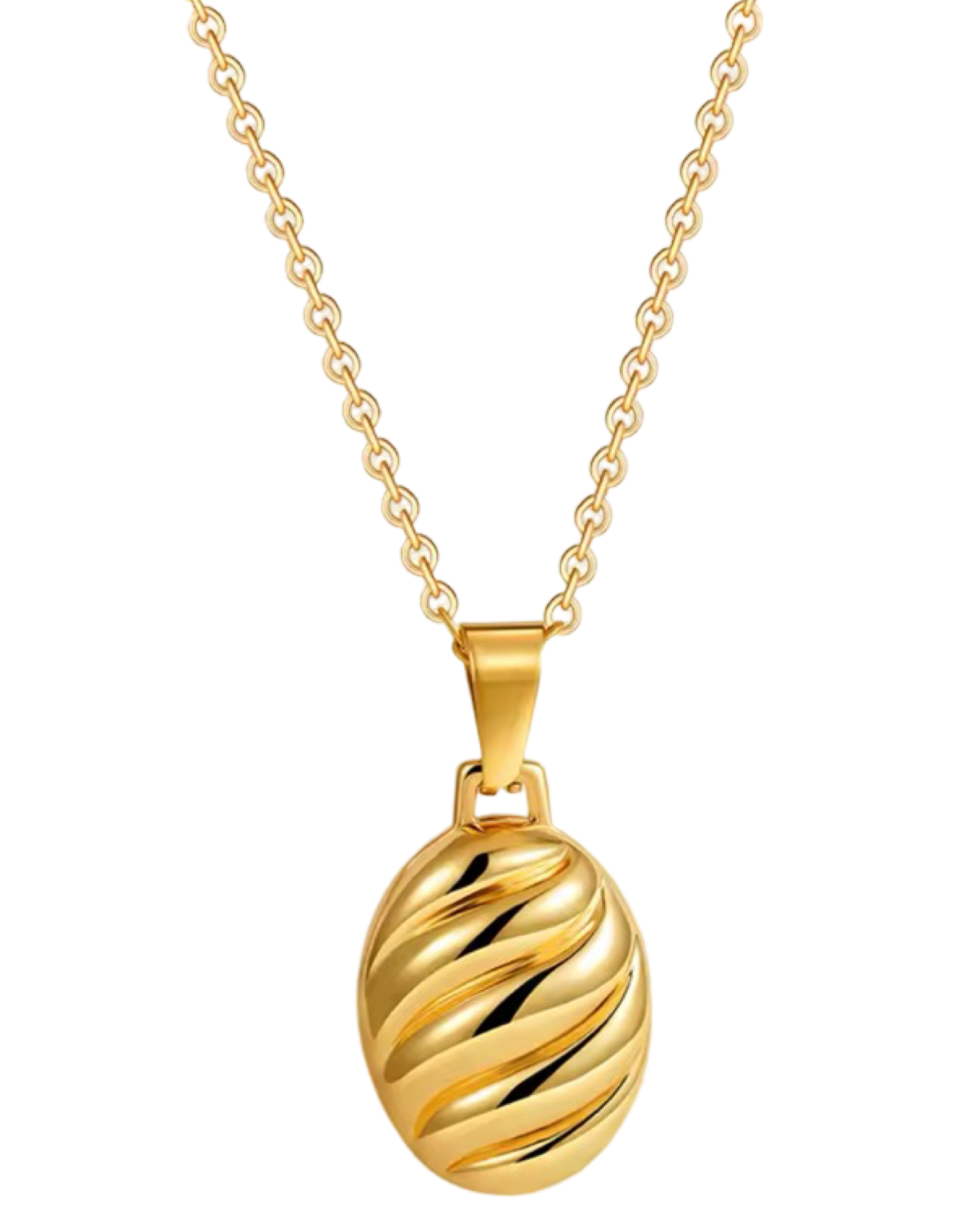 Darla Pendant Necklace  -24k Gold