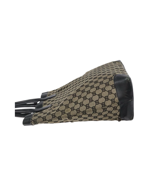 Vintage Gucci GG Canvas Tote Bag – Grey/Black