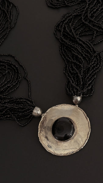 Vintage Beaded Tribal Necklace