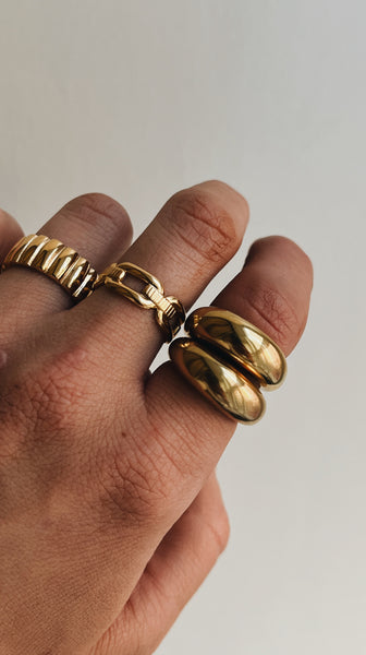 Jean Adjustable Ring (18k Gold)