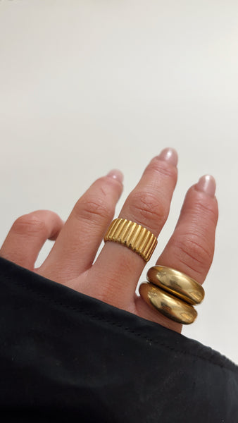 Dolly Adjustable Ring 24K Gold