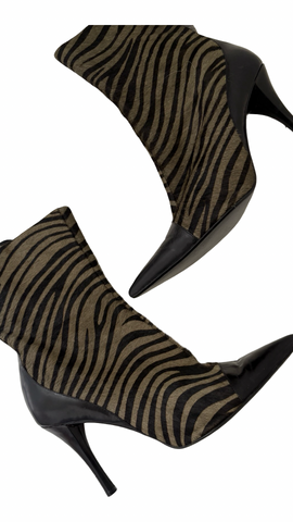 Pony hair Y2K Boots 39