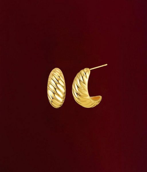 Louie Earrings- 24K GOLD