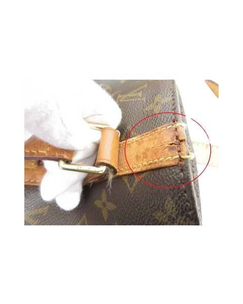 Vintage Louis Vuitton Monogram Leather Tote Bag