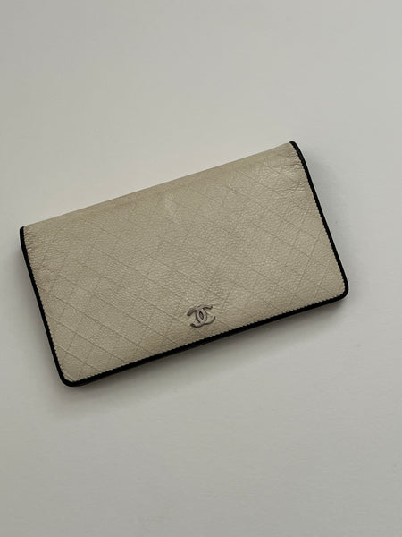 Chanel Lamb Skin Clutch/ Wallet