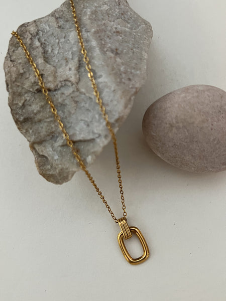 Nora Necklace -24k Gold