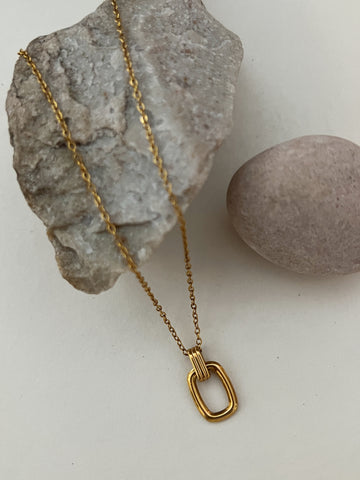 Nora Necklace -24k Gold