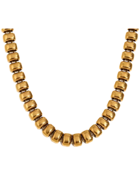 BANKS GIRL Necklace  -24k Gold