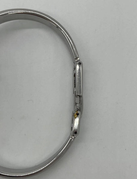 Gucci Square 1500L Silver Stainless Steel Watch