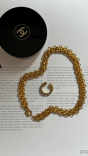 Vivienne Ribbed Ring (24K Gold)