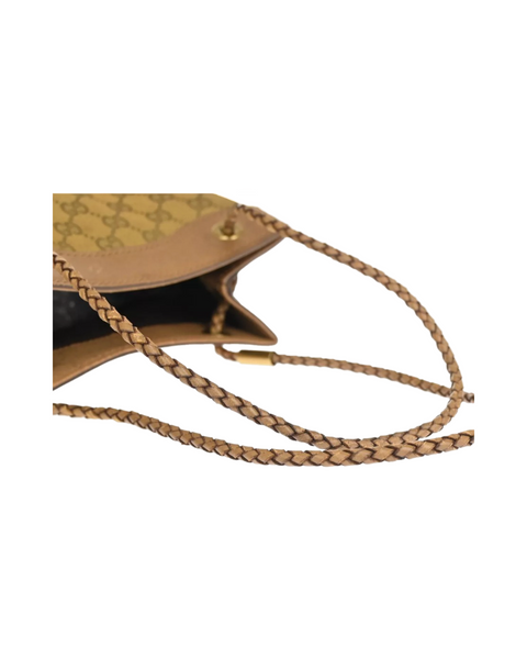 Gucci GG Tan Braided Bag