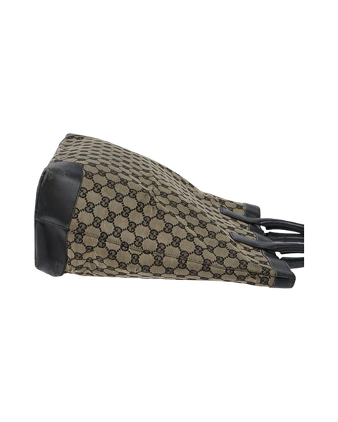 Vintage Gucci GG Canvas Tote Bag – Grey/Black