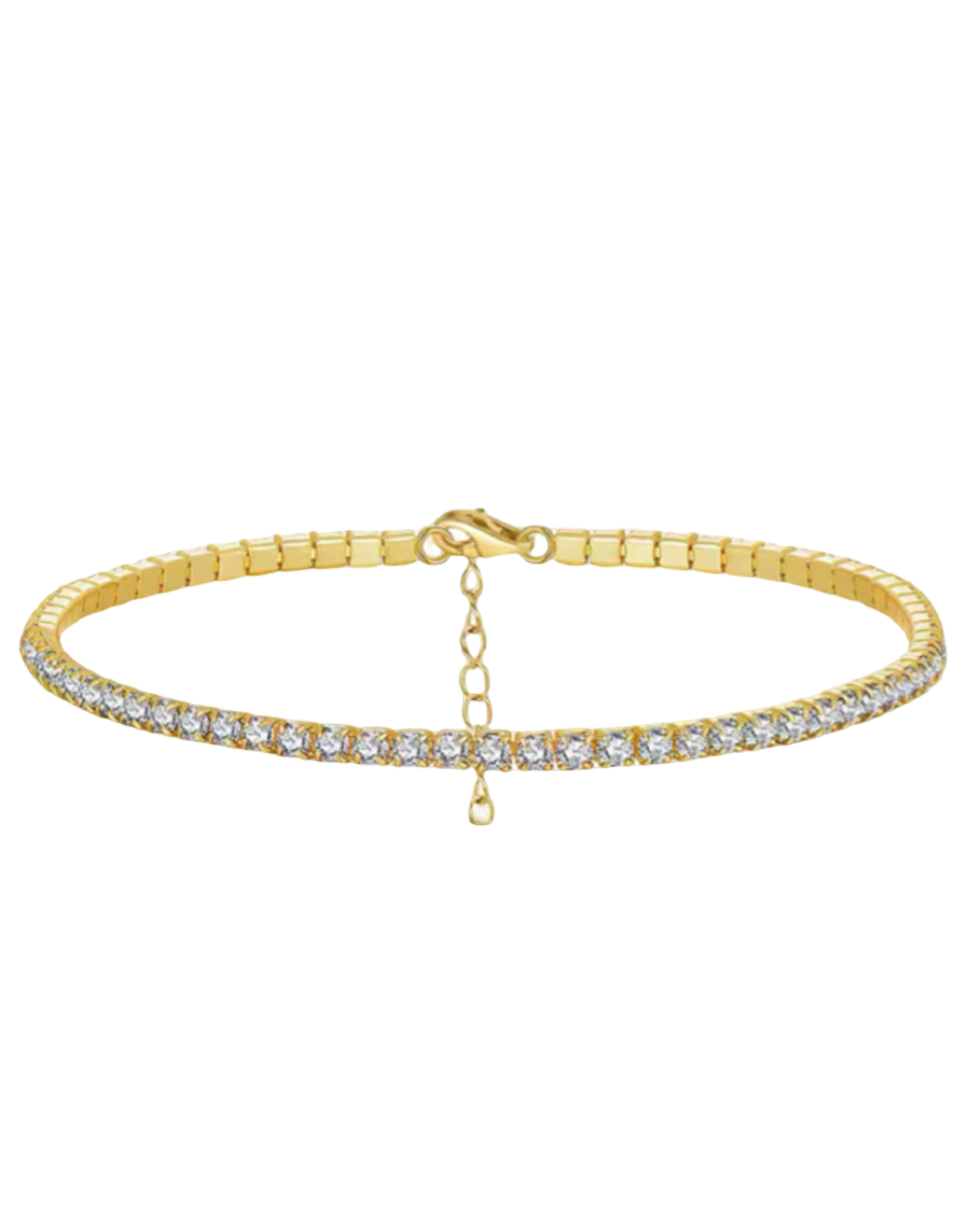 Tennis Bracelete-24K Gold
