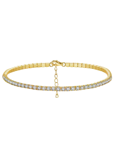 Tennis Bracelete-24K Gold