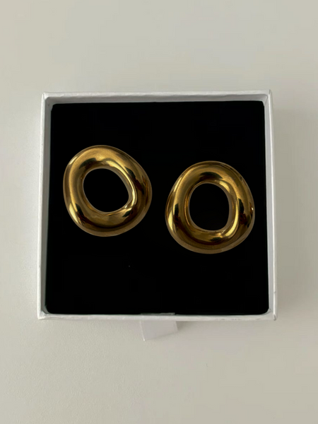 Dottie Earrings - 24K Gold